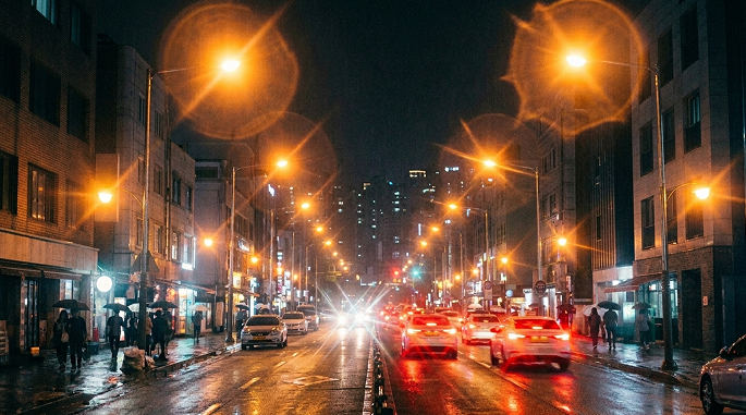 빛의 산란 커짐
