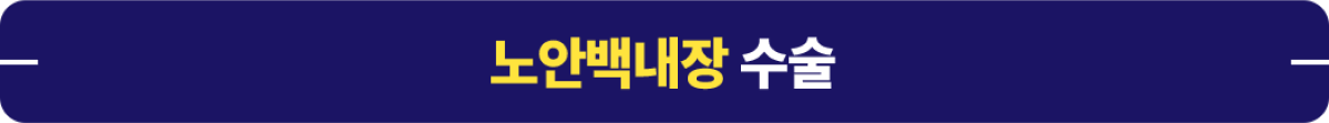 노안백내장 수술